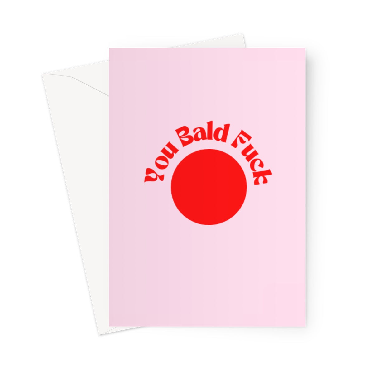 BALD Greeting Card