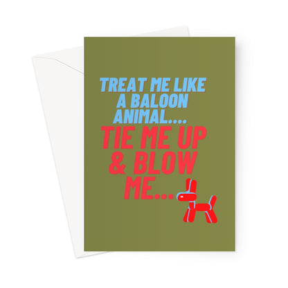 BALLOON Greeting Card