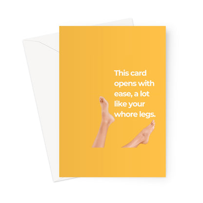 WHORE Greeting Card