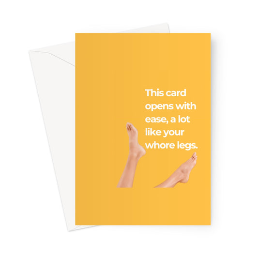 WHORE Greeting Card