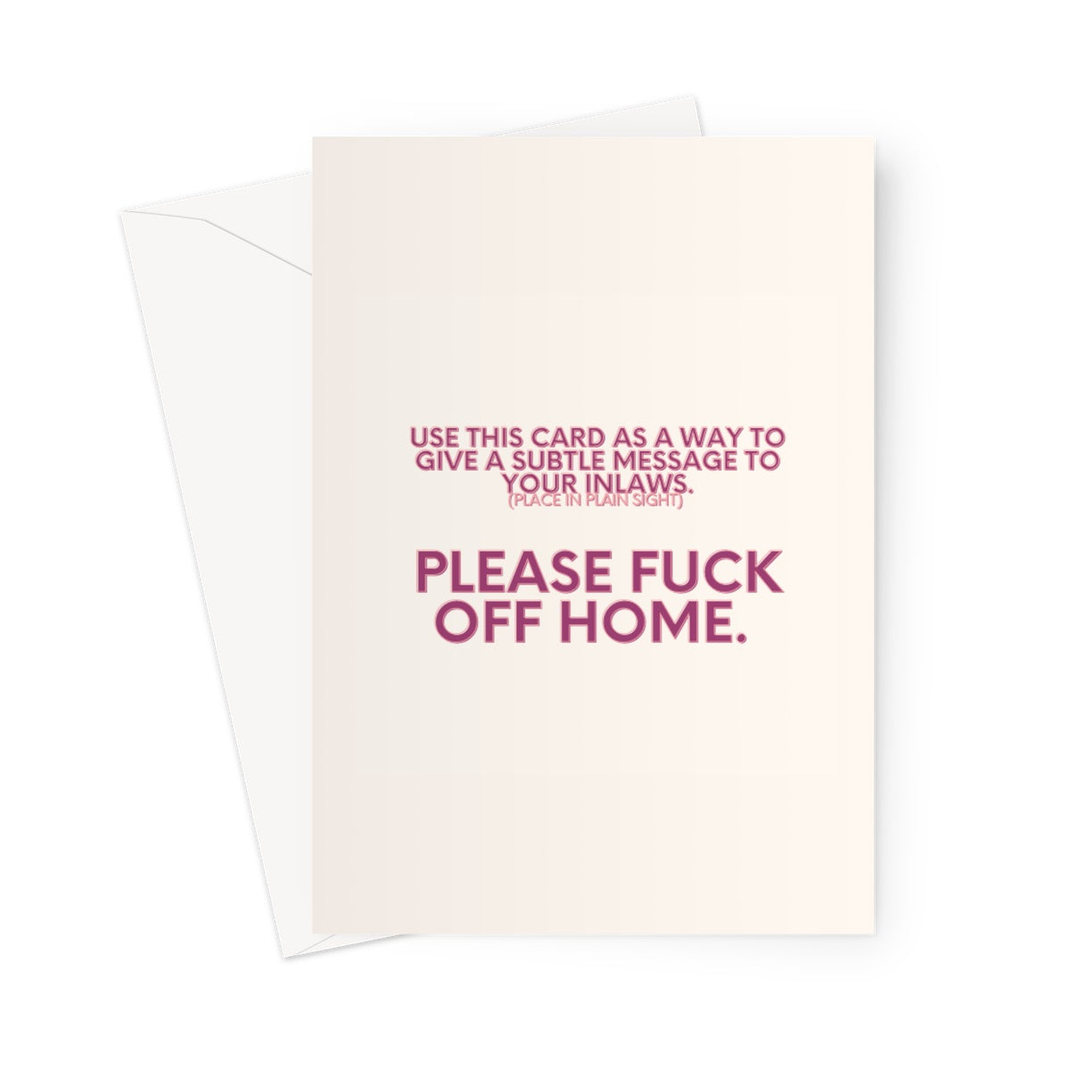 INLAWS Greeting Card