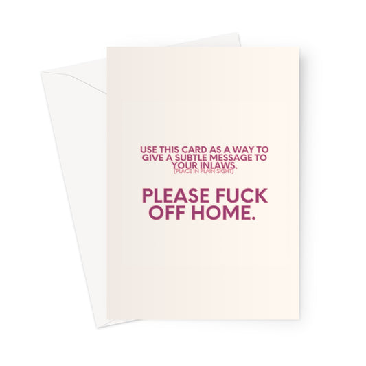 INLAWS Greeting Card