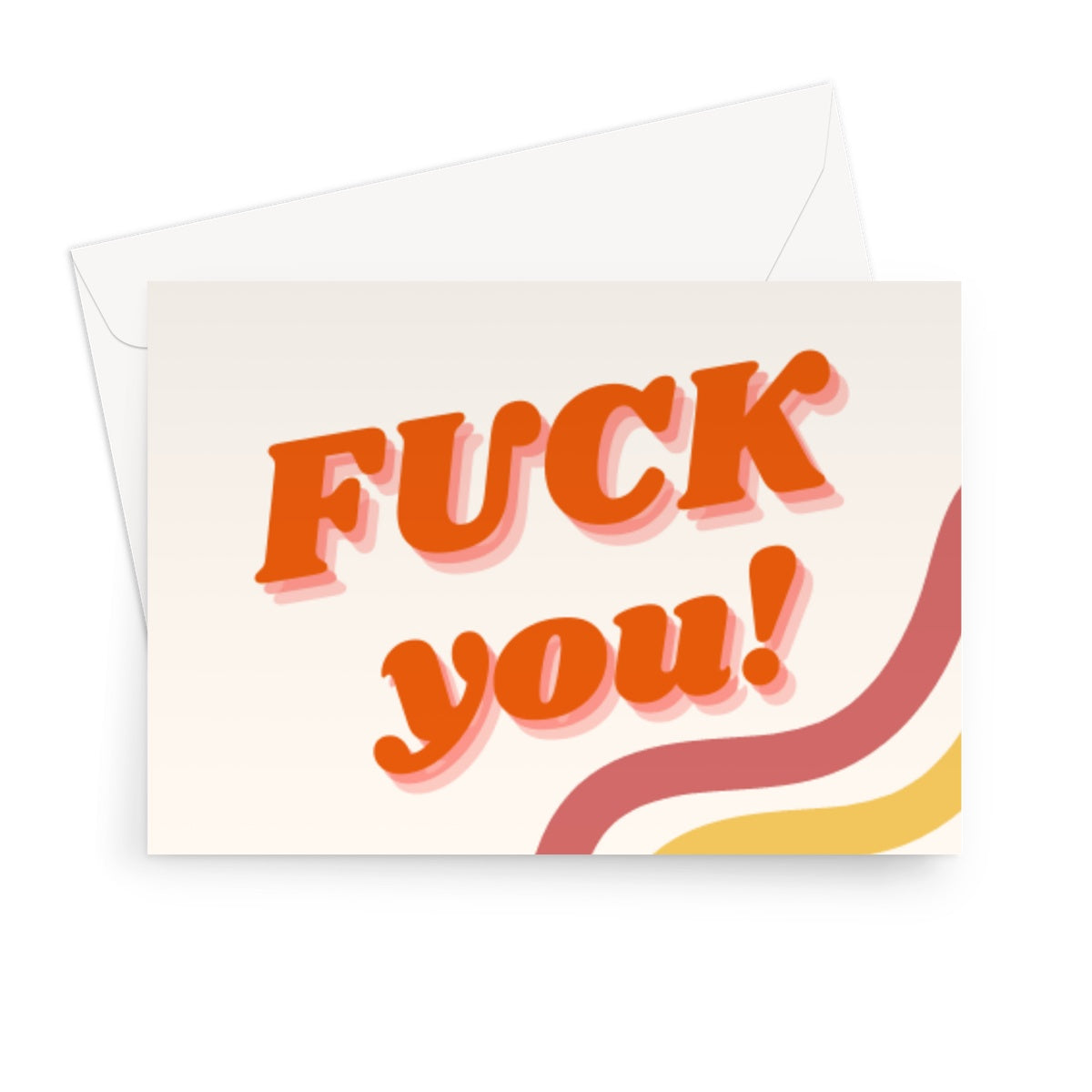 FuckYou Greeting Card