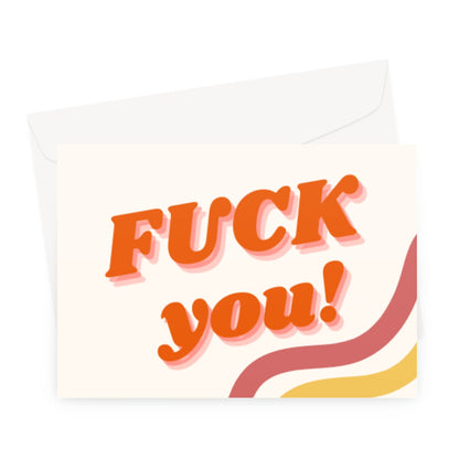 FuckYou Greeting Card